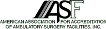 American Association for Accreditation of Ambulatory Surgery Facilities, Inc. (AAAASF) Logo